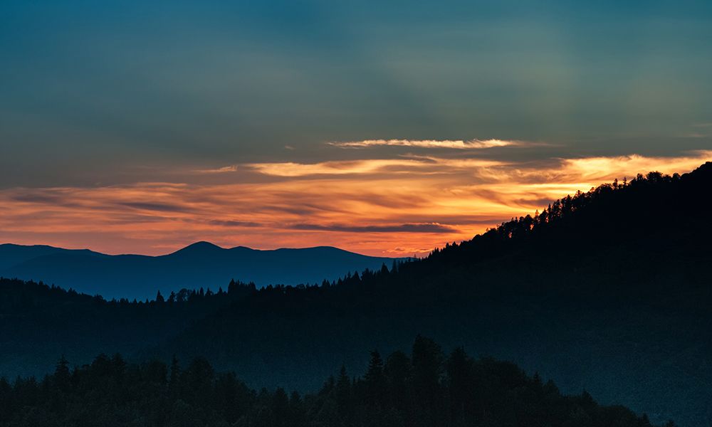 Mountain View 62 art print by Rachel Lee for $57.95 CAD
