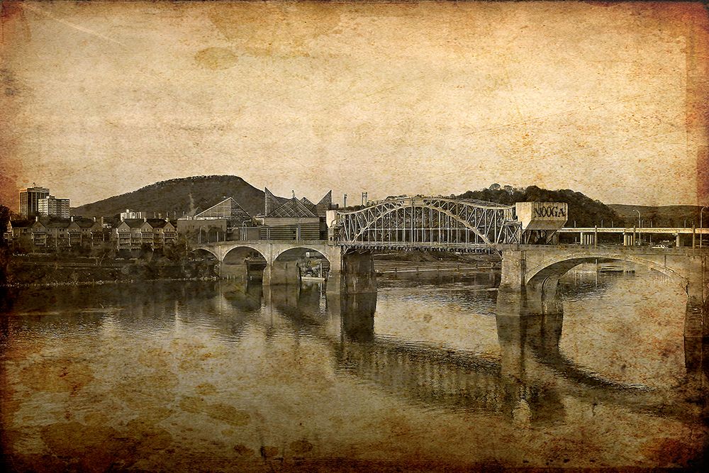 Nooga Bridge art print by Rachel Lee for $57.95 CAD