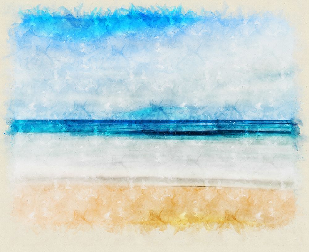 Ocean 10 Watercolor art print by Rachel Lee for $57.95 CAD