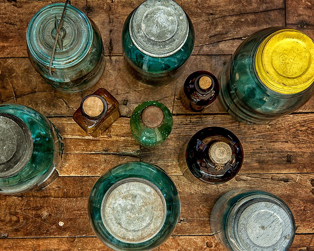 Old Jars art print by Rachel Lee for $57.95 CAD