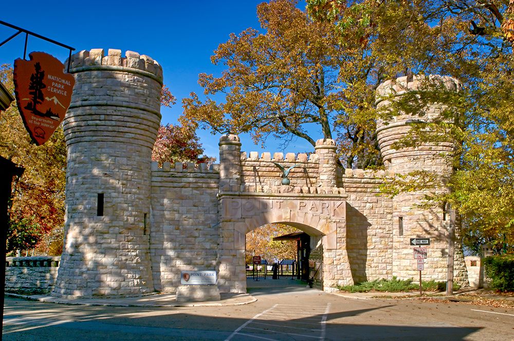 Point Park Gate 2 art print by Rachel Lee for $57.95 CAD