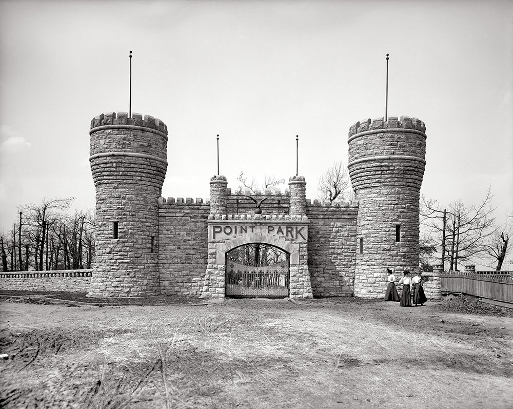 Point Park Gate Early 1900s art print by Rachel Lee for $57.95 CAD