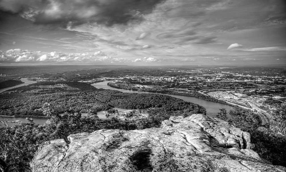 Point Rock View BW art print by Rachel Lee for $57.95 CAD