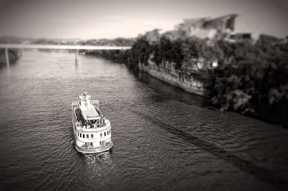 Riverboat Sepia art print by Rachel Lee for $57.95 CAD