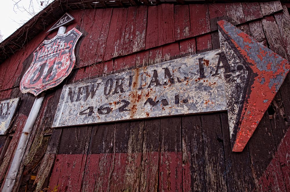Route 11 Barn New Orleans art print by Rachel Lee for $57.95 CAD