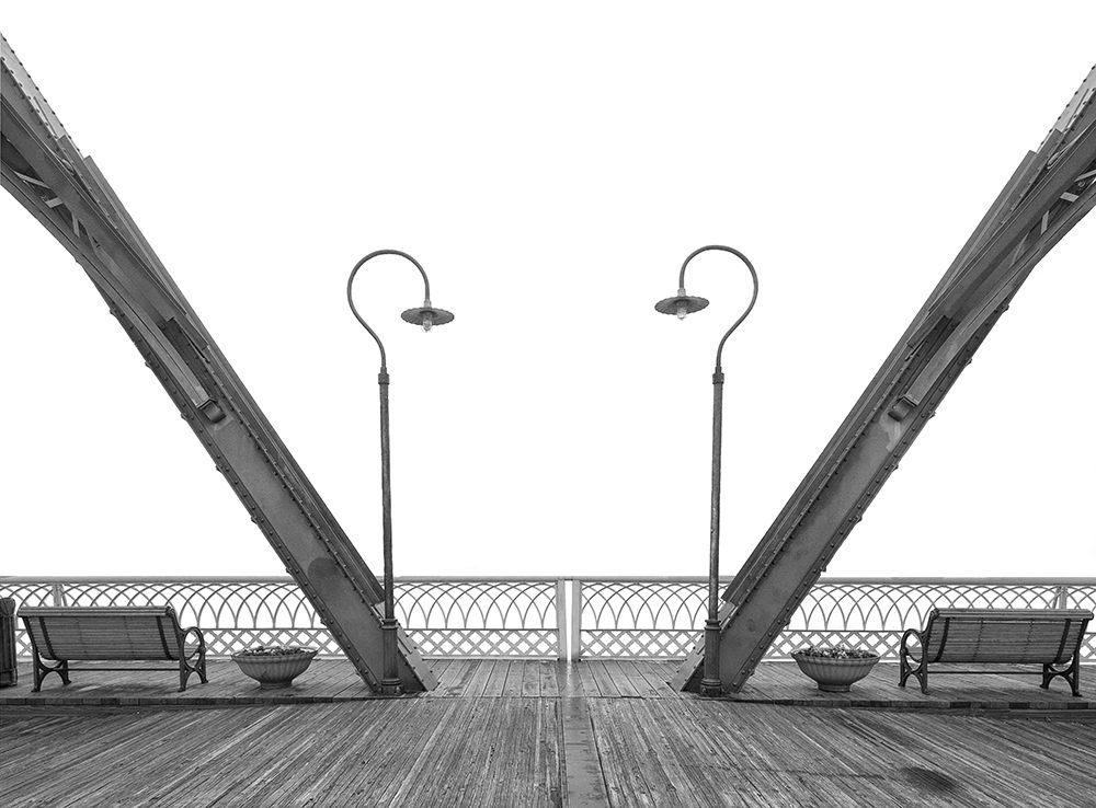 Scenic City 80 BW Horizontal art print by Rachel Lee for $57.95 CAD