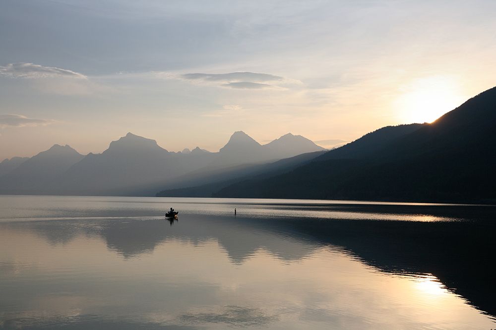 Serene Lake art print by Rachel Lee for $57.95 CAD
