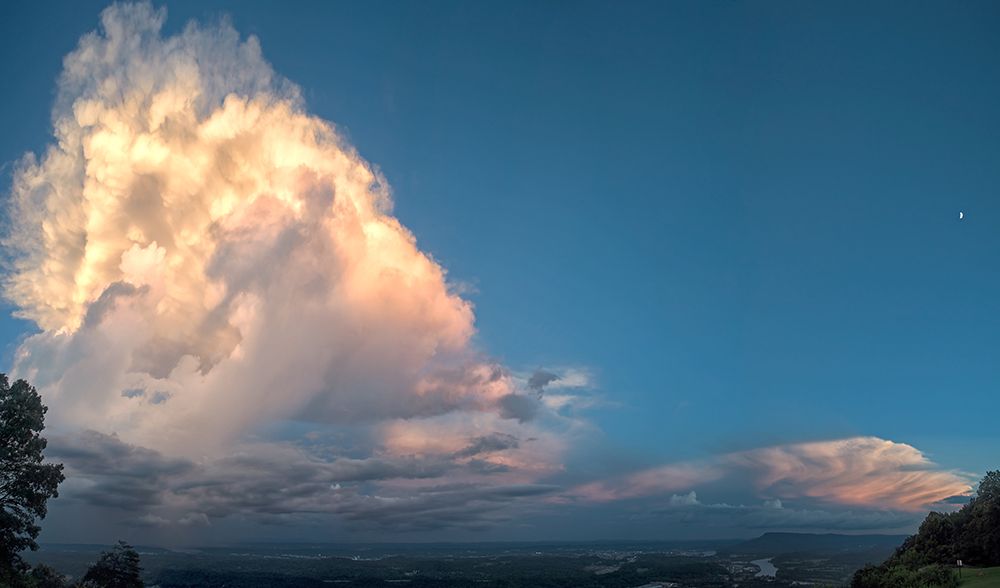 Storm Over Chattanooga art print by Rachel Lee for $57.95 CAD
