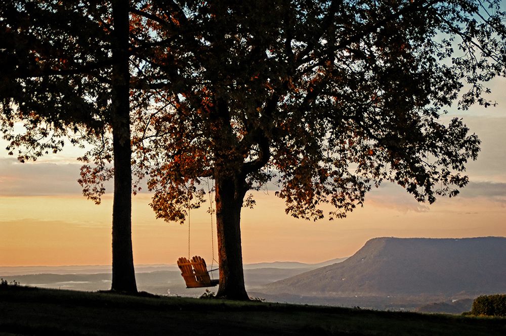 Sunrise Swing Lookout art print by Rachel Lee for $57.95 CAD
