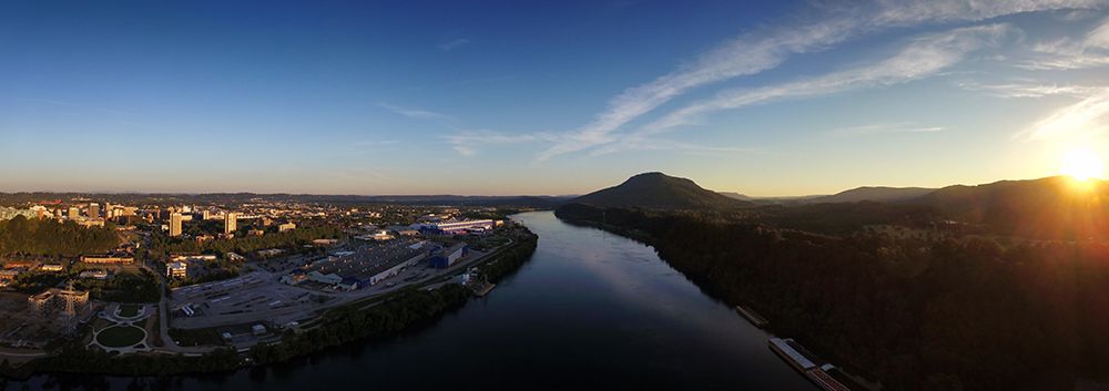 Tennessee River Afternoon To Lookout art print by Rachel Lee for $57.95 CAD
