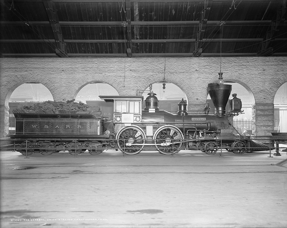 The General Train Union Station 1907 art print by Rachel Lee for $57.95 CAD