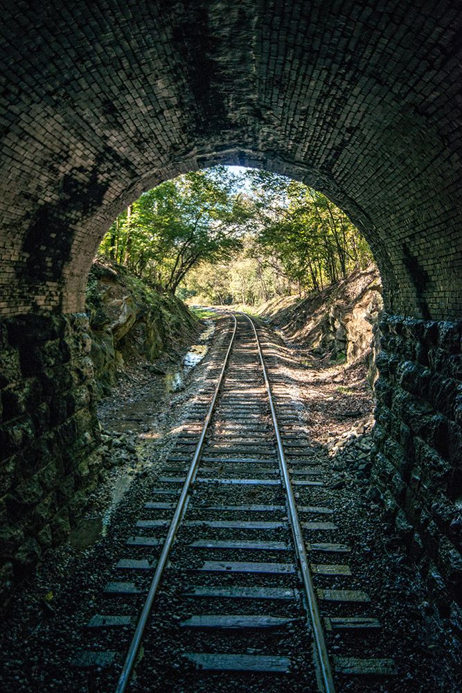 Train Enter Tunnel 1 art print by Rachel Lee for $57.95 CAD