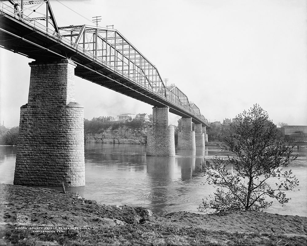 Walnut Street Bridge 1907 art print by Rachel Lee for $57.95 CAD