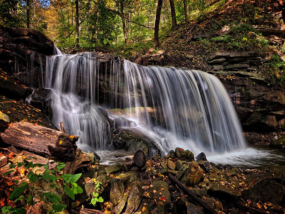 Waterfall 36 art print by Rachel Lee for $57.95 CAD