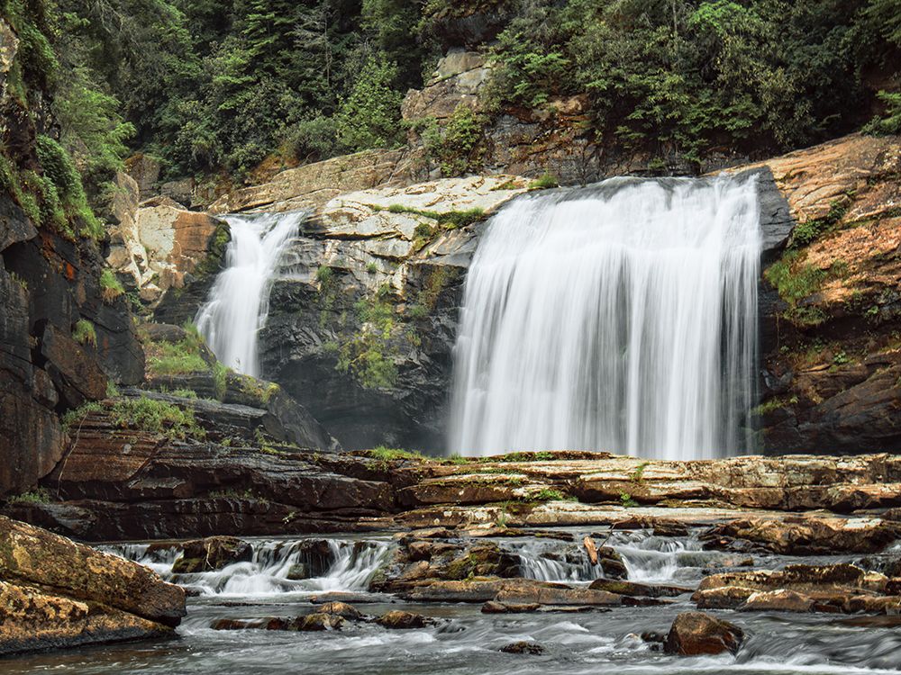 Waterfall 39 art print by Rachel Lee for $57.95 CAD