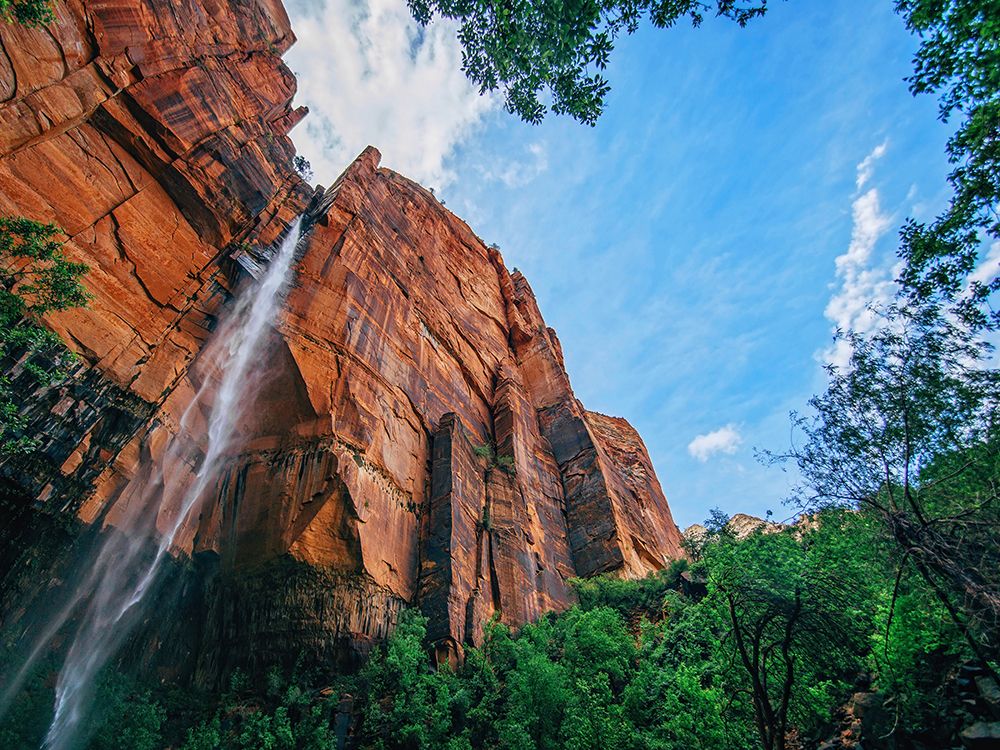 Waterfall 42 art print by Rachel Lee for $57.95 CAD