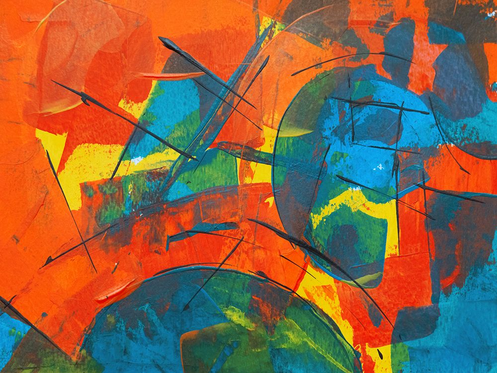 Abstract Art 35 art print by Screendoor for $57.95 CAD