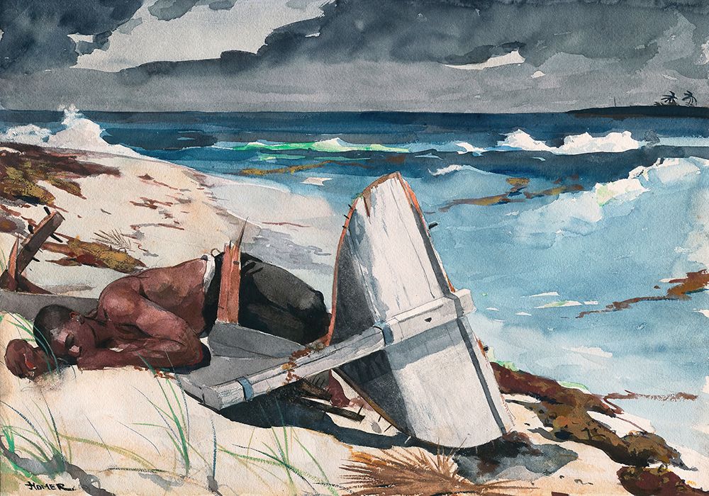 After the Hurricane Winslow Homer 1899 art print by Screendoor for $57.95 CAD