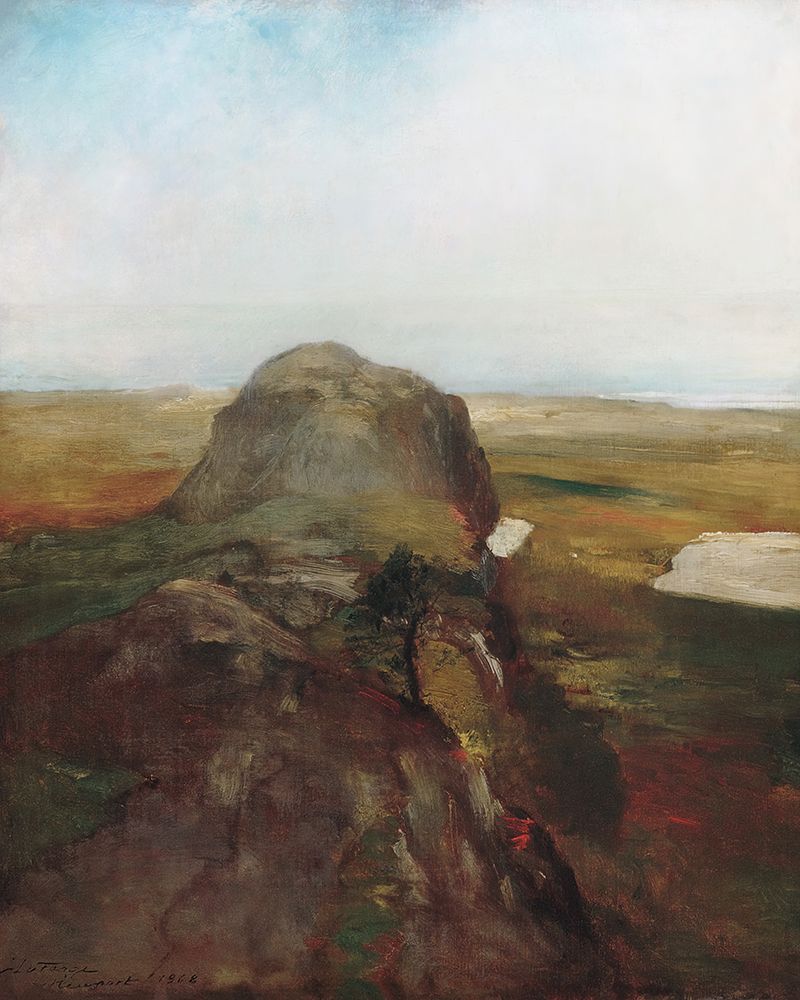 Autumn Study View Over Hanging Rock_John LaFarge art print by Screendoor for $57.95 CAD