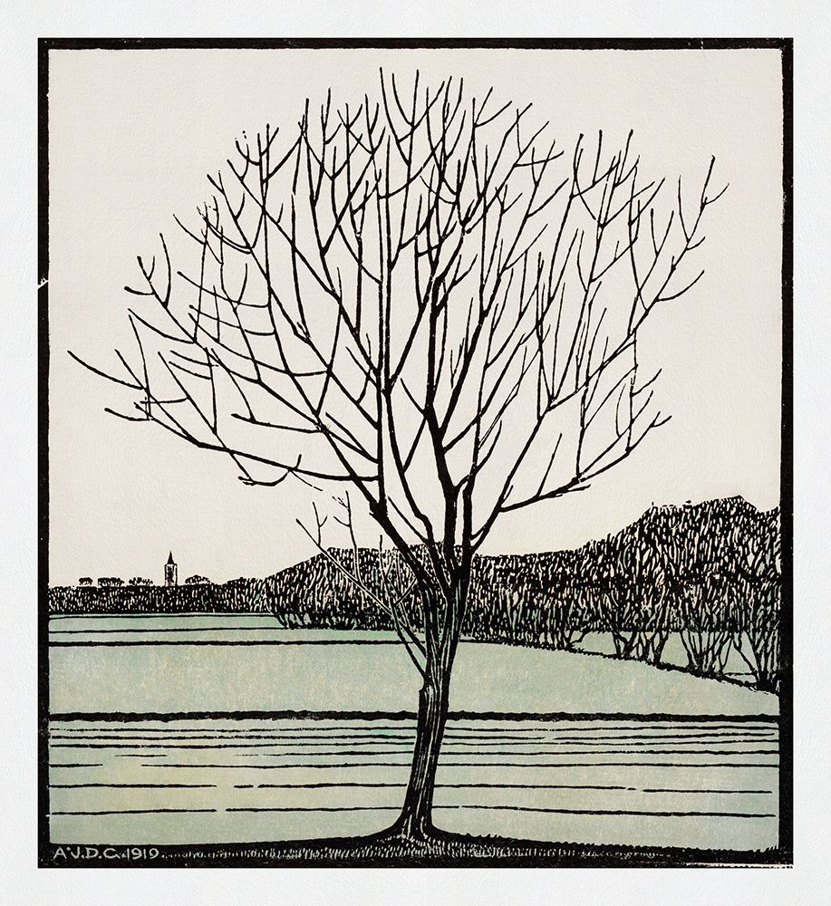 Bald Tree_Julie de Graag art print by Screendoor for $57.95 CAD