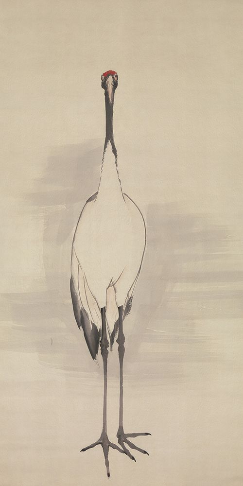 Cranes_Nagasawa Rosetsu art print by Screendoor for $57.95 CAD