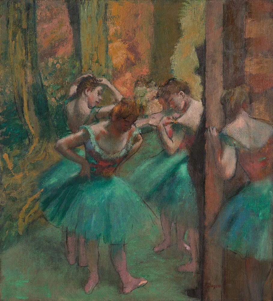 Dancers Pink And Green_Edgar Degas art print by Screendoor for $57.95 CAD