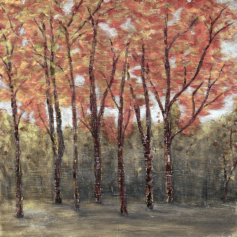 Fall Trees Autumn art print by Screendoor for $57.95 CAD