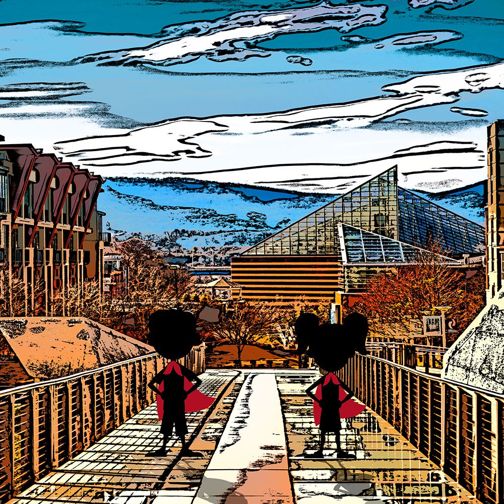 Glass Walk art print by Screendoor for $57.95 CAD