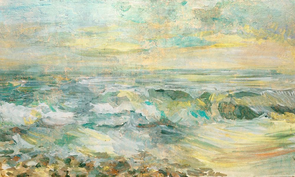 Ocean abstract art print by Screendoor for $57.95 CAD