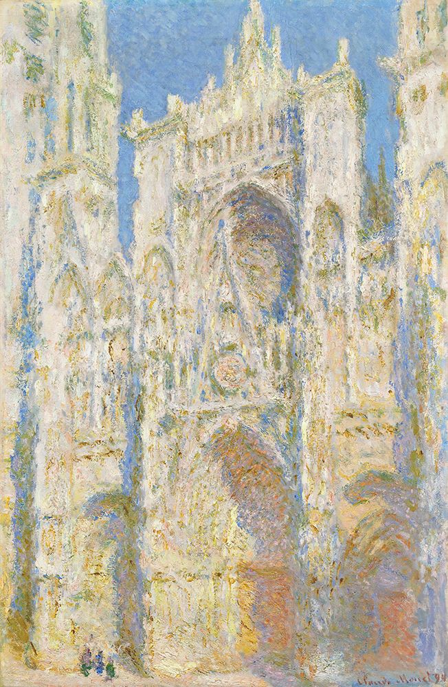 Rouen Cathedral_Claude Monet art print by Screendoor for $57.95 CAD