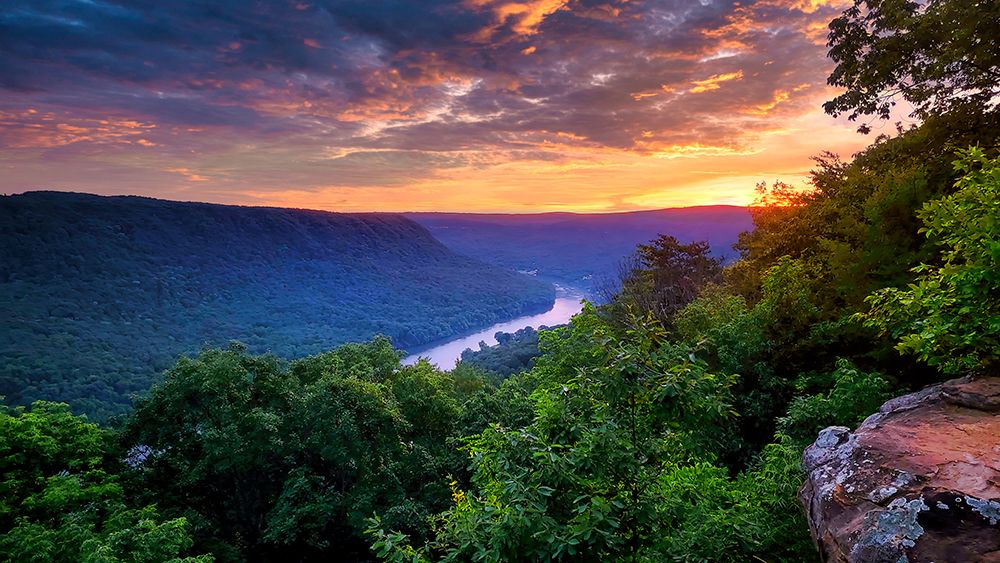 Signal Gorge Sunset art print by Screendoor for $57.95 CAD
