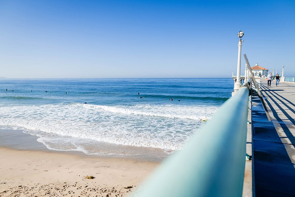 Manhattan Beach Pier art print by Will Malone for $57.95 CAD