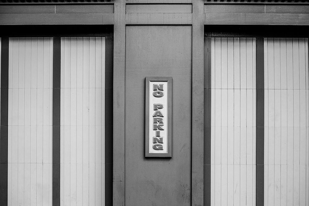No Parking BW art print by Will Malone for $57.95 CAD