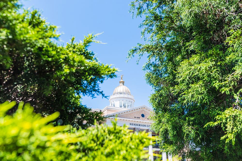Henderson County Courthouse 2 art print by Will Malone for $57.95 CAD