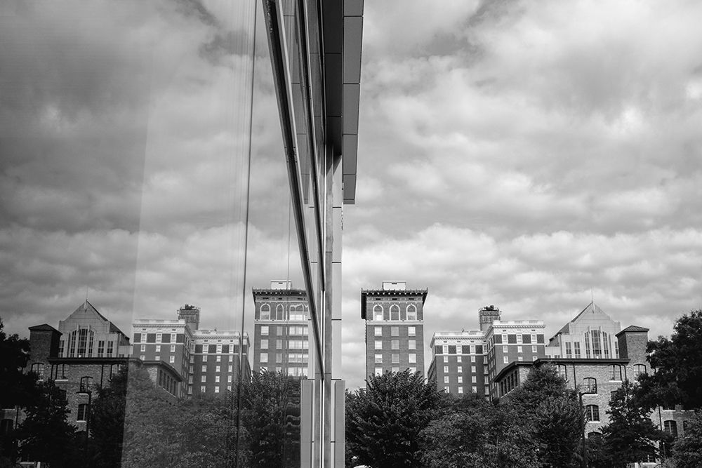 Reflection City BW art print by Will Malone for $57.95 CAD