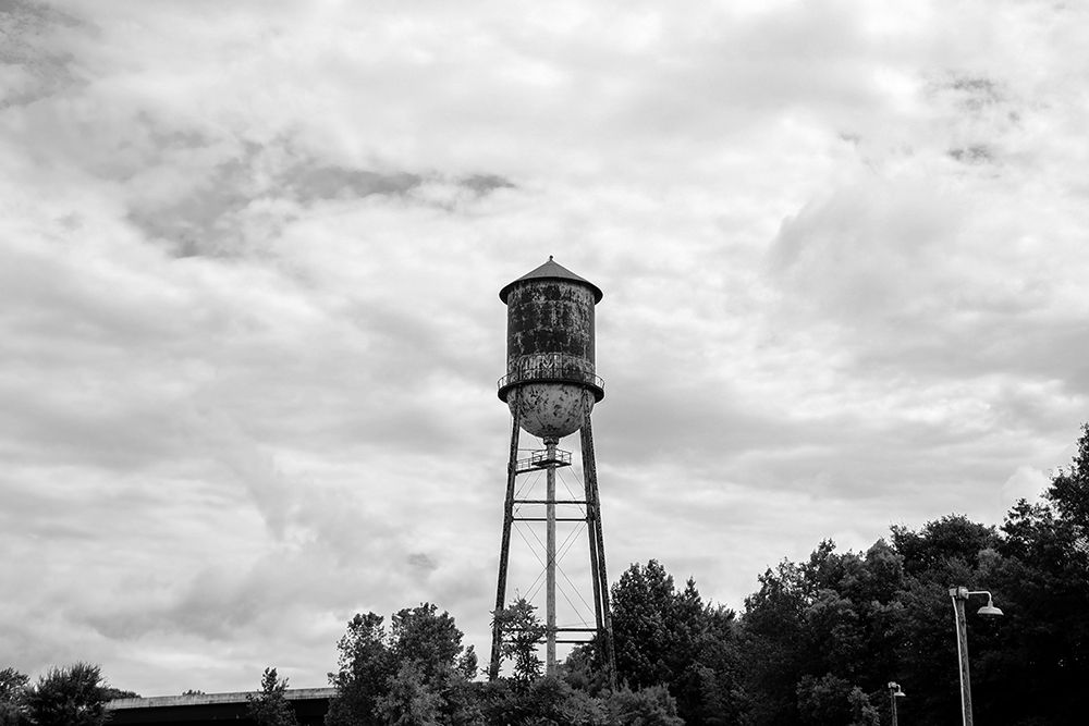 Vintage Watertower art print by Will Malone for $57.95 CAD