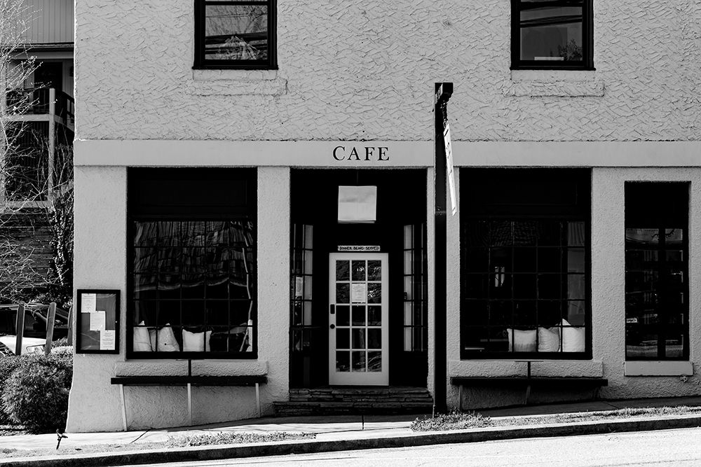 Cafe art print by Will Malone for $57.95 CAD