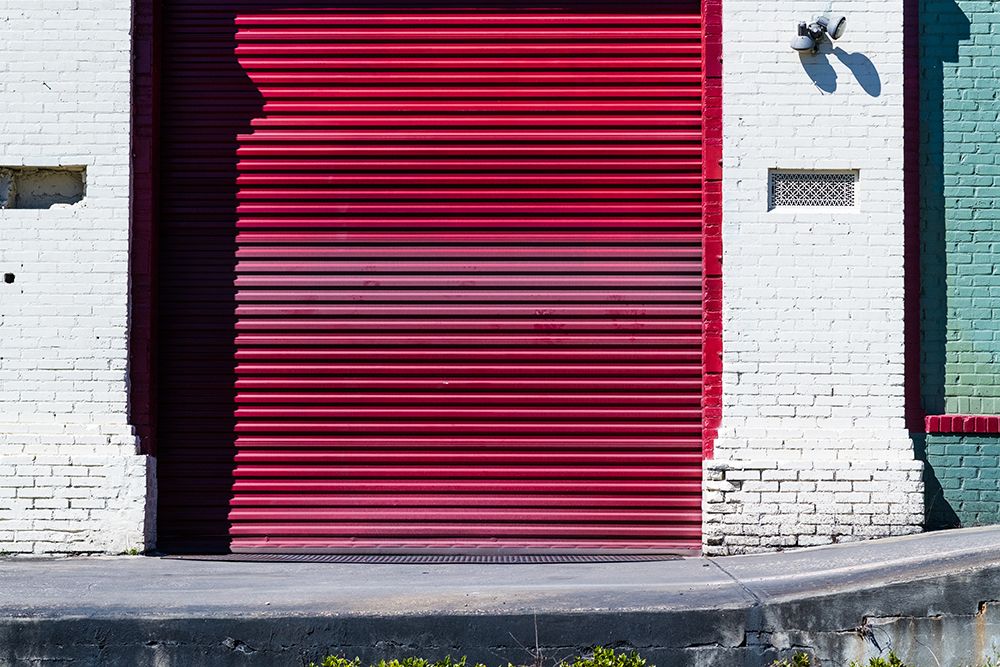 Red Garage 2 art print by Will Malone for $57.95 CAD