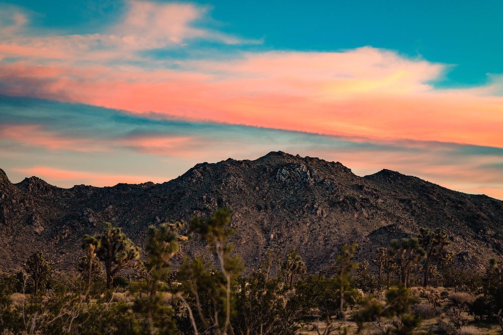 Cotton Candy Mountain art print by Will Malone for $57.95 CAD