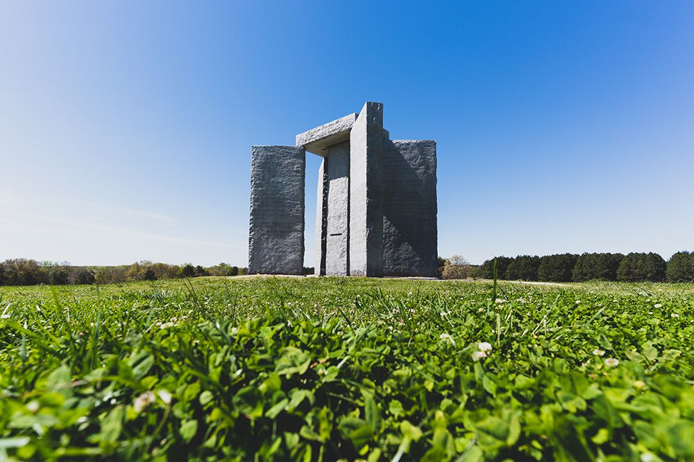 Guidestones art print by Will Malone for $57.95 CAD