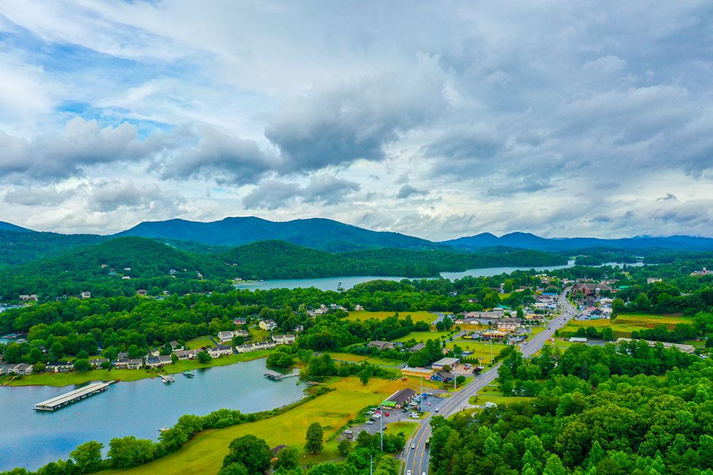 Downtown Hiawassee art print by Will Malone for $57.95 CAD