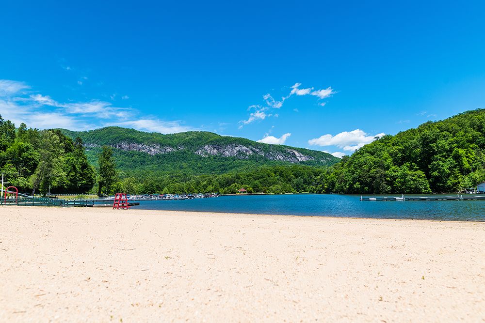 Lake Lure Beach art print by Will Malone for $57.95 CAD
