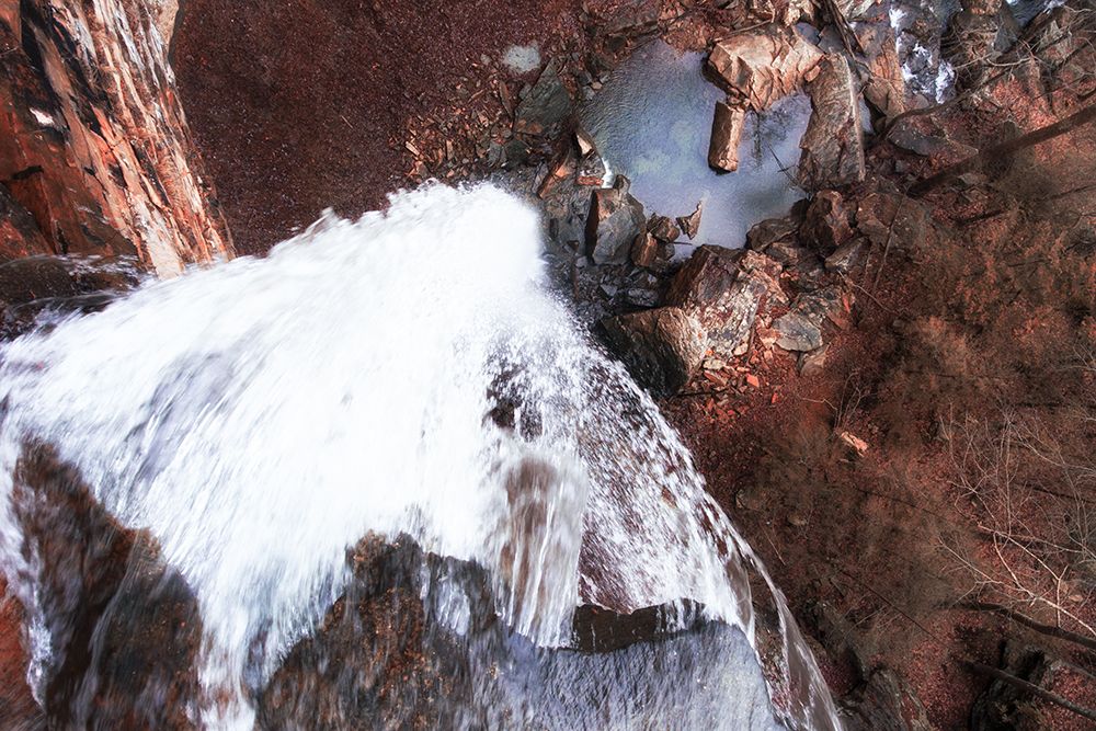 Down Waterfall art print by Will Malone for $57.95 CAD