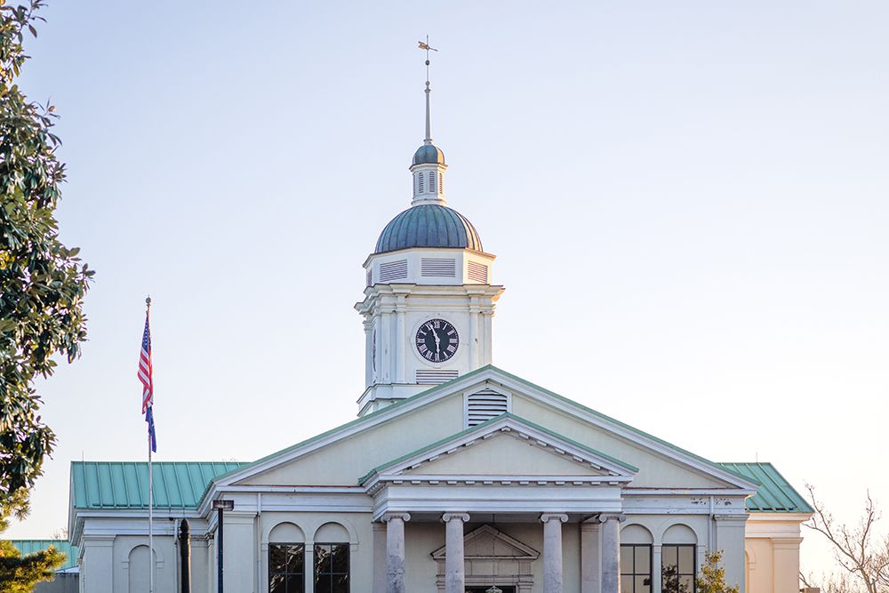 Aiken Courthouse art print by Will Malone for $57.95 CAD