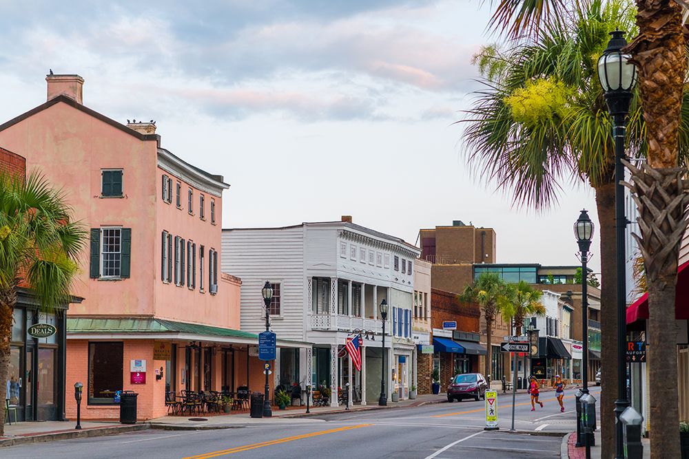 Downtown Beaufort Morning 3 art print by Will Malone for $57.95 CAD