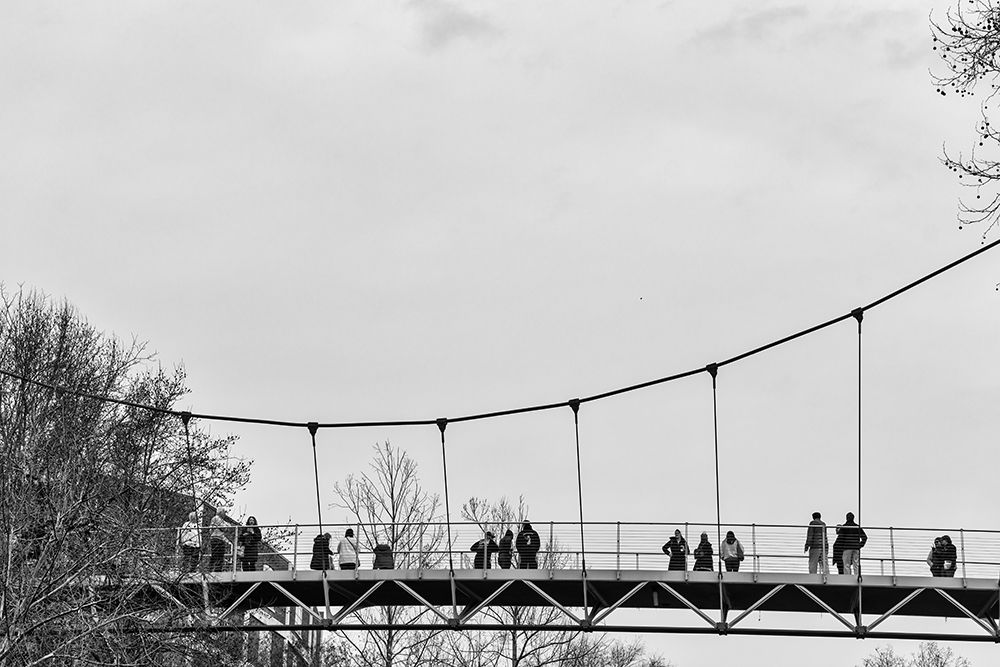 Falls Park Audience art print by Will Malone for $57.95 CAD