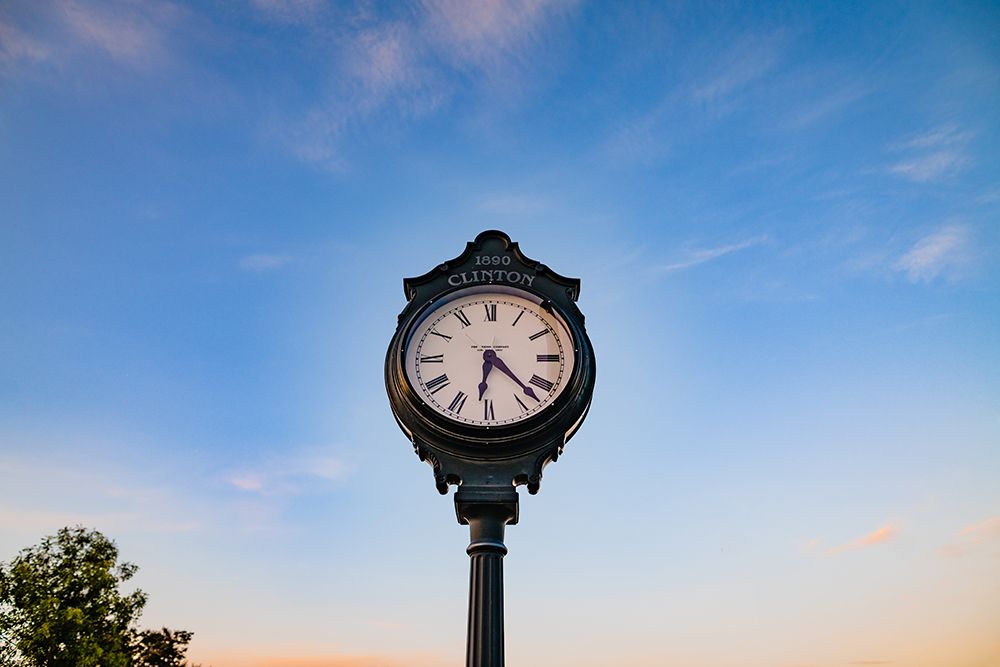 Clinton Clock art print by Will Malone for $57.95 CAD