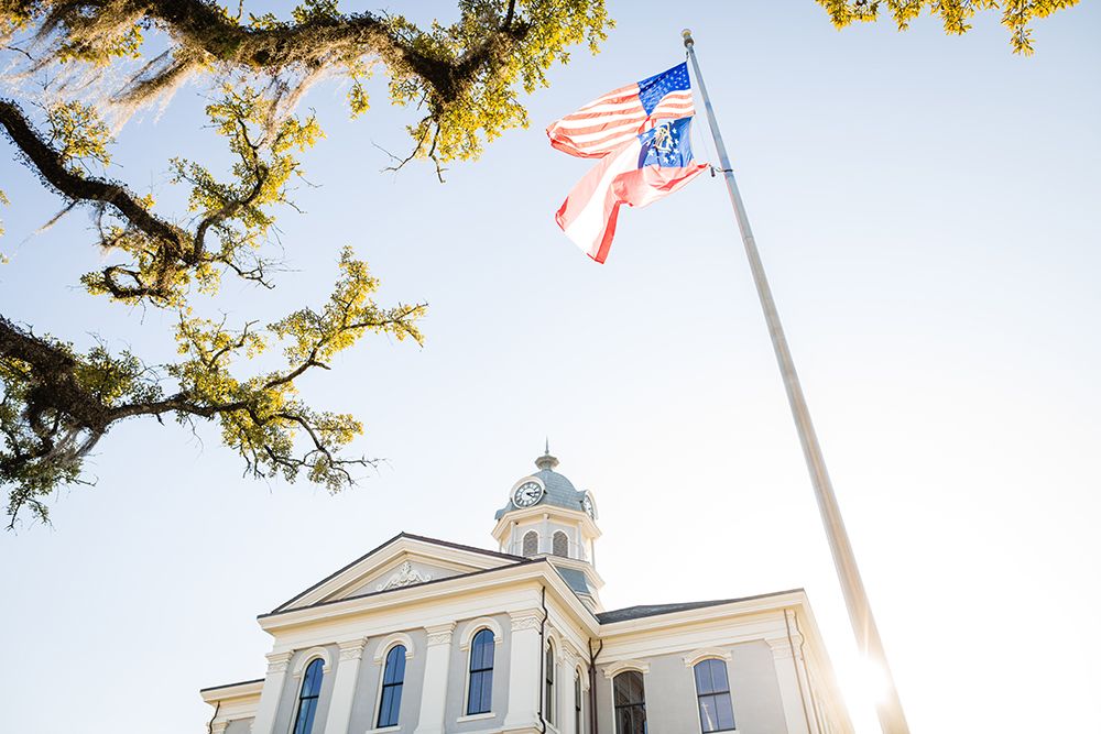 Courthouse 3 art print by Will Malone for $57.95 CAD