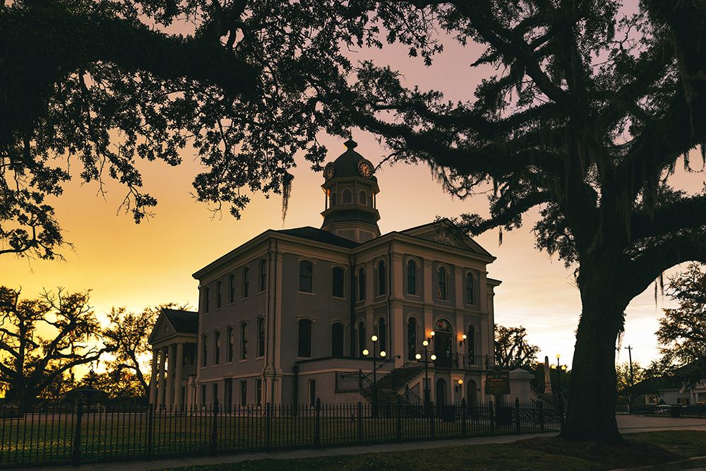 Courthouse Golden Hour art print by Will Malone for $57.95 CAD