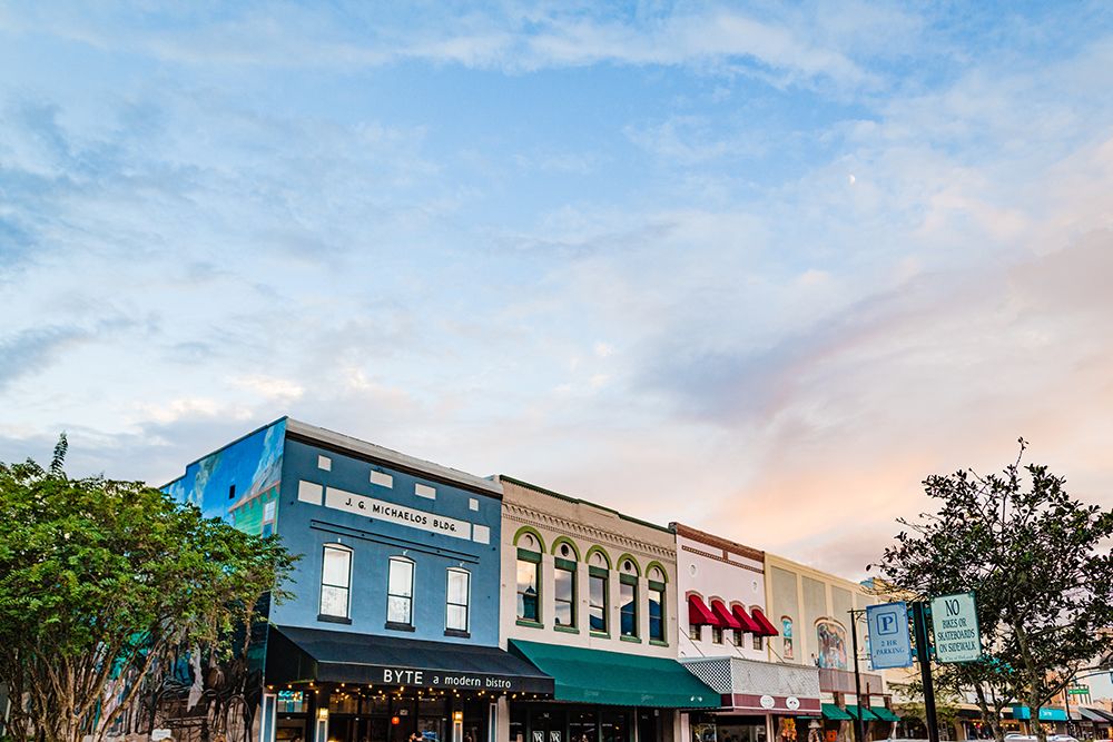 Downtown Deland art print by Will Malone for $57.95 CAD